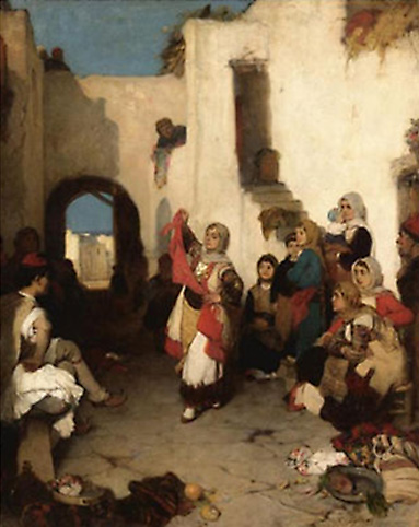 a festival in megara